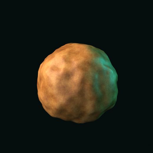 Noise Blob rendered in Blender 5.2, Signal Dusk