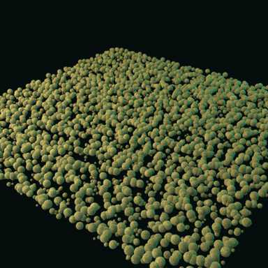 Scatter Field rendered in Blender 5.2, Signal Dusk